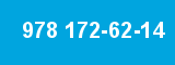 978 172-62-14 978 172-62-14